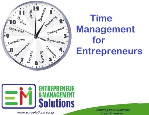 Business Time. Management concept with clock